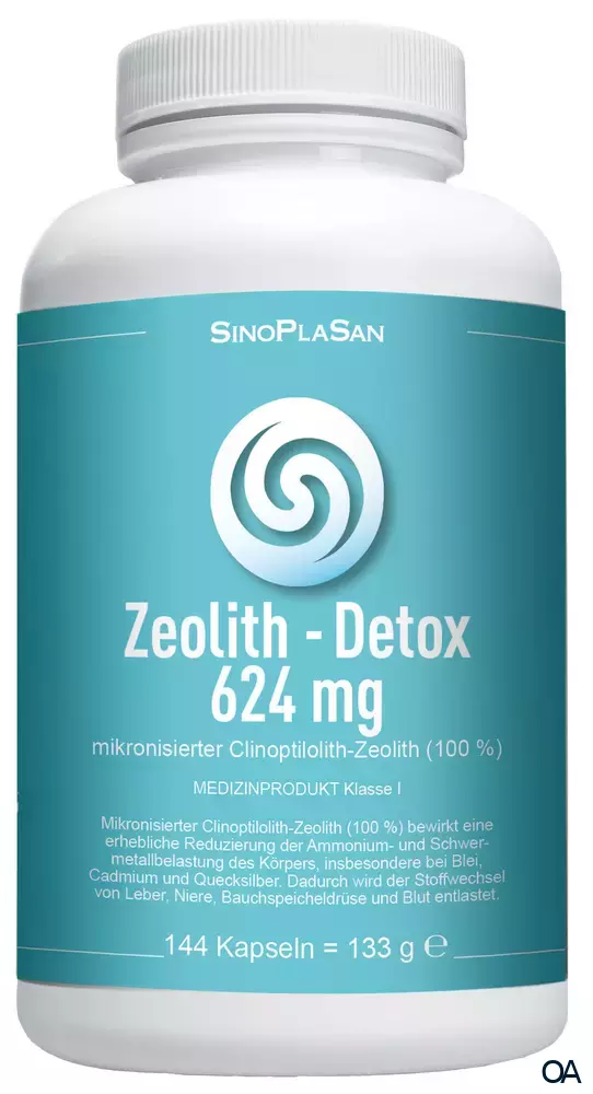 SinoPlaSan Zeolith Detox MED 624 mg Kapseln SinoPlaSan Zeolith Detox MED 624 mg Kapseln
