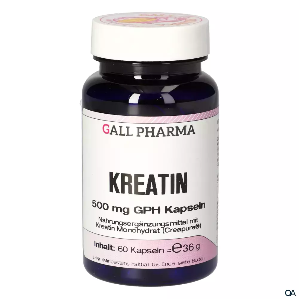 Gall Pharma Kreatin 500 mg Kapseln Gall Pharma Kreatin 500 mg Kapseln