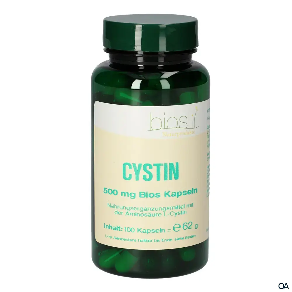 Bios Cystin 500 mg Kapseln Bios Cystin 500 mg Kapseln