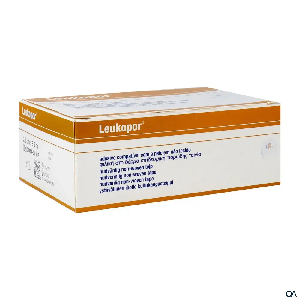 Leukopor® Fixierpflaster 2,5 cm x 9,2 m Leukopor® Fixierpflaster 2,5 cm x 9,2 m
