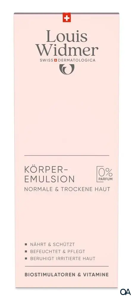 Louis Widmer Körperemulsion - ohne Parfum Louis Widmer Körperemulsion - ohne Parfum
