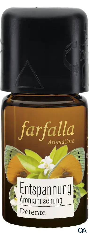 Farfalla Sanft entspannt, Orangenblüte, Entspannung Aromamischung Farfalla Sanft entspannt, Orangenblüte, Entspannung Aromamischung