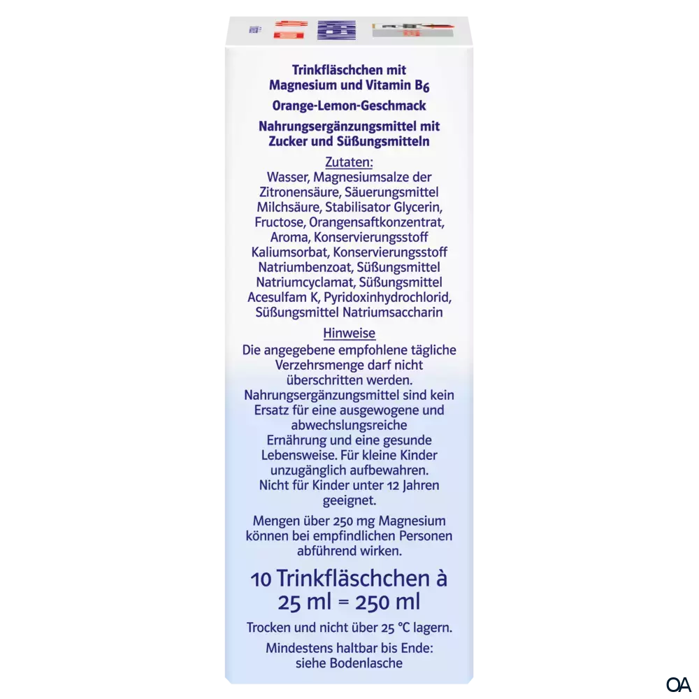 Doppelherz system Magnesium 400 Liquid Trinkfläschchen Doppelherz system Magnesium 400 Liquid Trinkfläschchen