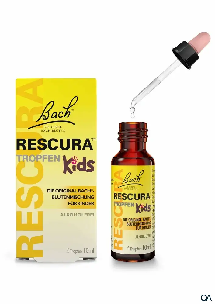 Bach® RESCUE® Tropfen KIDS, Alkoholfrei Bach® RESCUE® Tropfen KIDS, Alkoholfrei