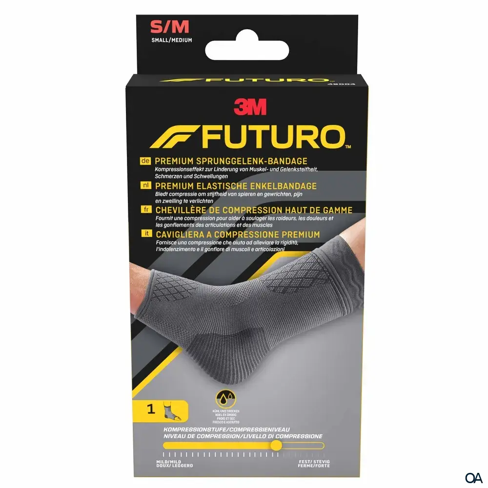 FUTURO™ Premium Sprunggelenk-Bandage, Small/Medium