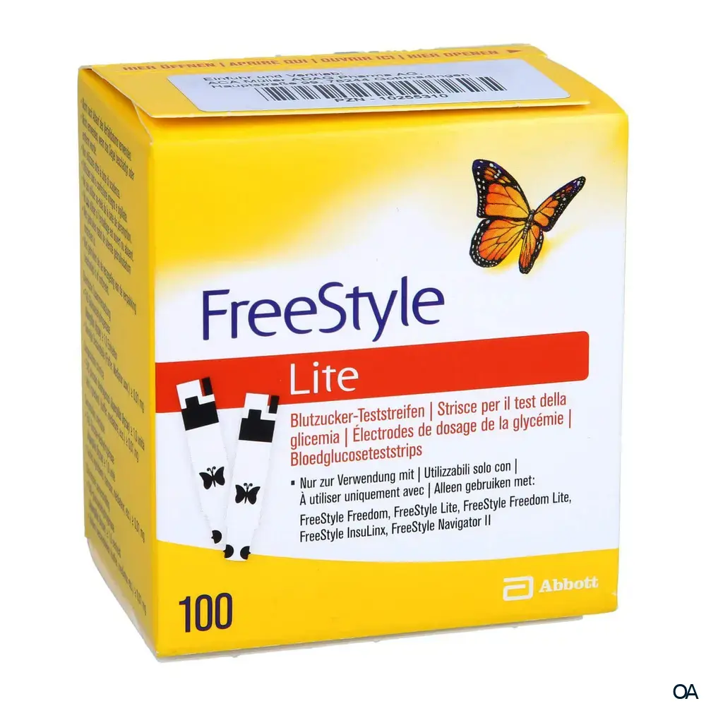 Abbott FreeStyle Lite Teststreifen