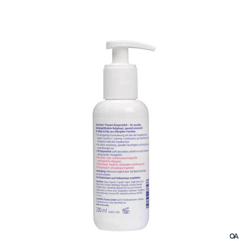 Dermifant® Prevent Körpermilch Dermifant® Prevent Körpermilch