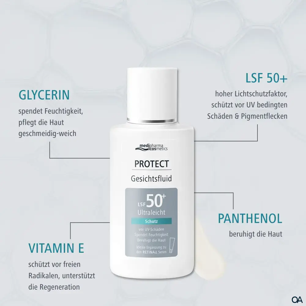 medipharma cosmetics Protect Gesichtsfluid LSF 50+ medipharma cosmetics Protect Gesichtsfluid LSF 50+