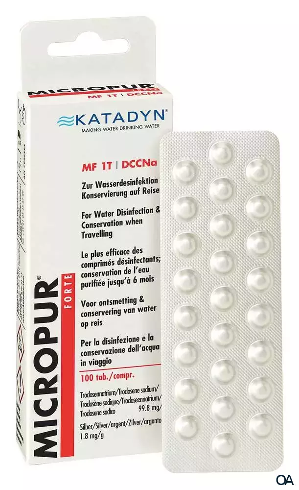 Micropur® forte Forte MF 1T - DCCNa Tabletten Micropur® forte Forte MF 1T - DCCNa Tabletten