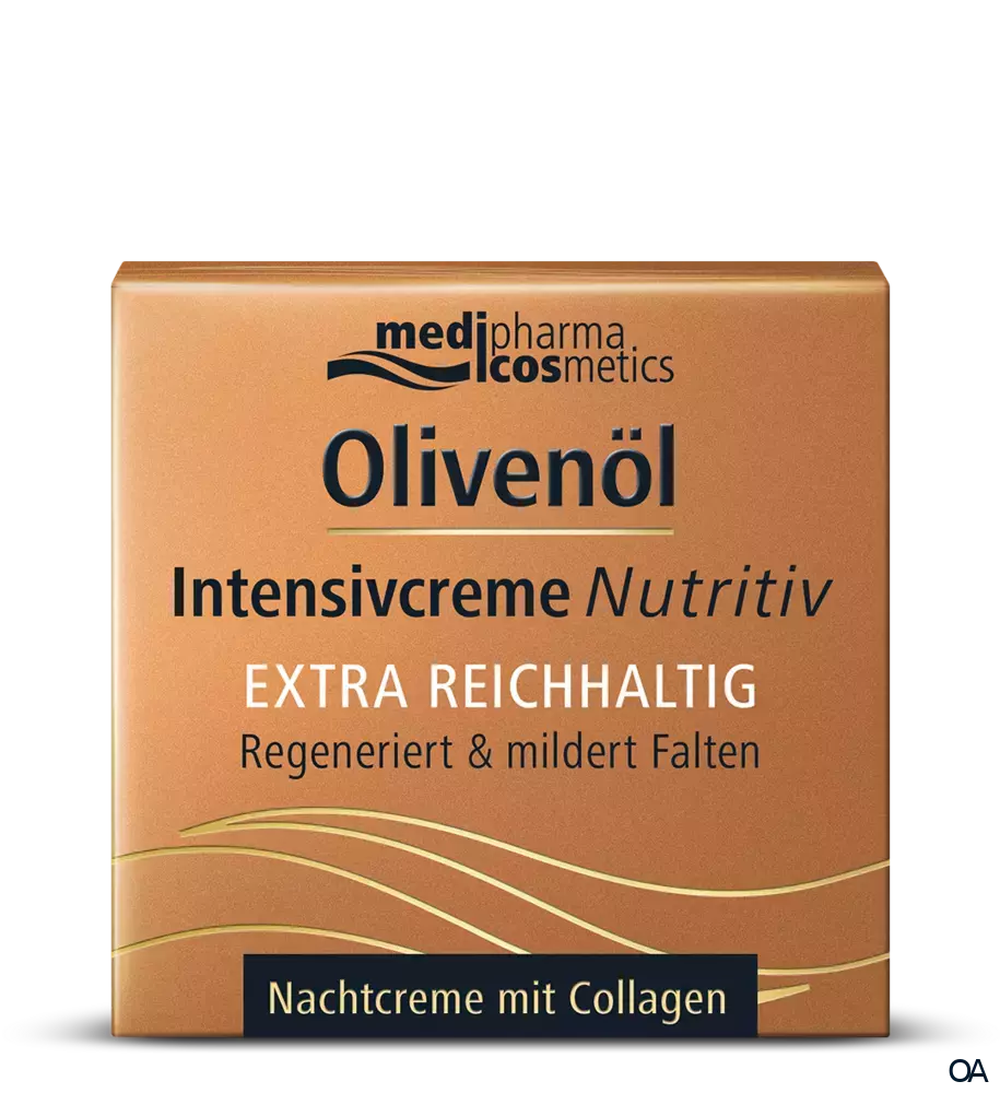 medipharma cosmetics Olivenöl Intensivcreme Nutritiv Nachtcreme mit Collagen