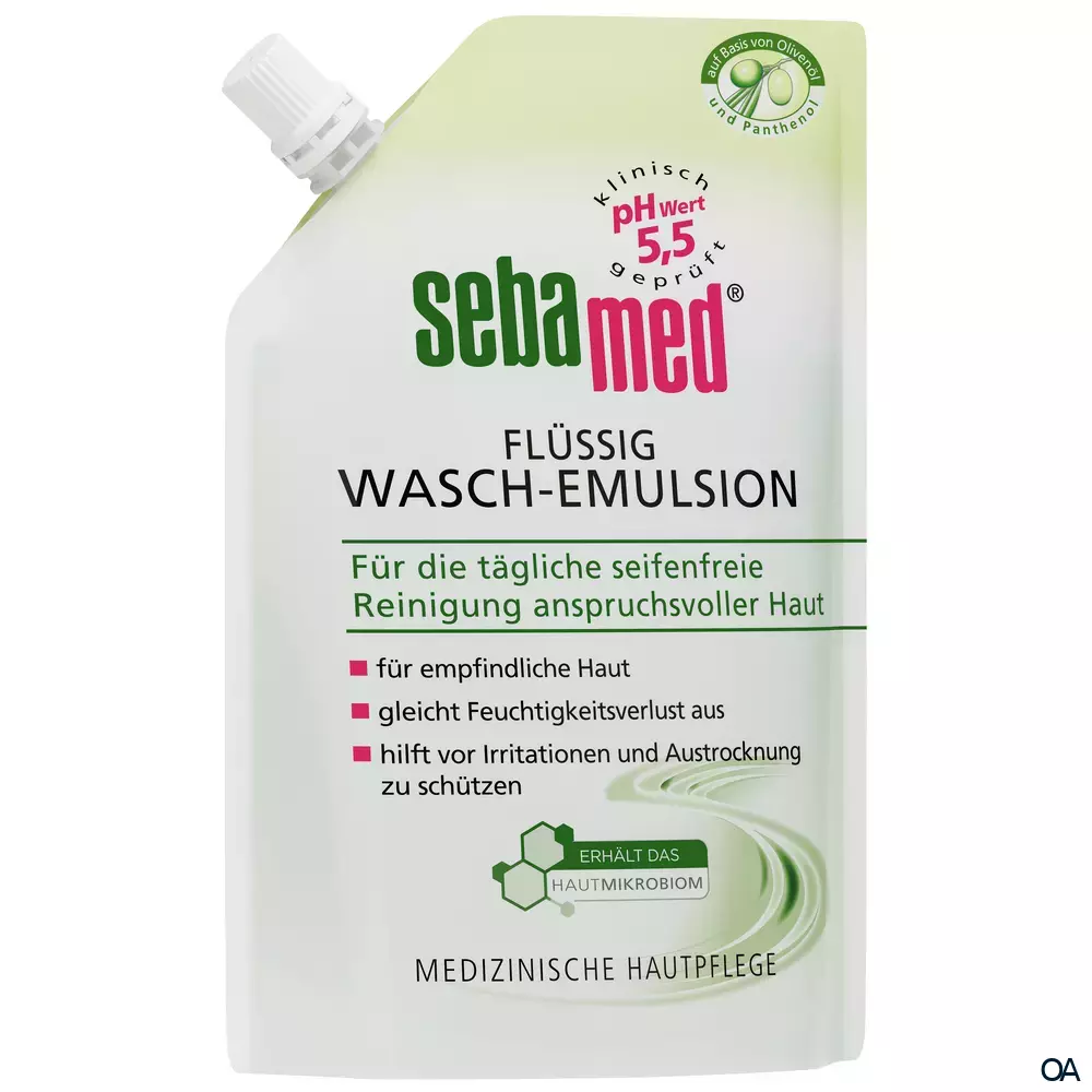 Sebamed Flüssig Wasch-Emulsion mit Olive Nachfüllbeutel Sebamed Flüssig Wasch-Emulsion mit Olive Nachfüllbeutel