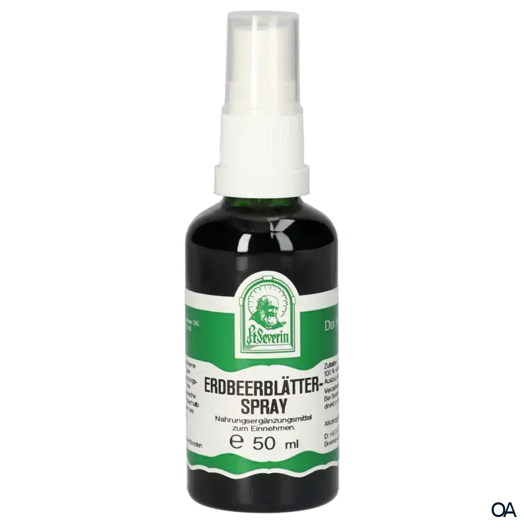 Pater Severin Erdbeerblatt Spray