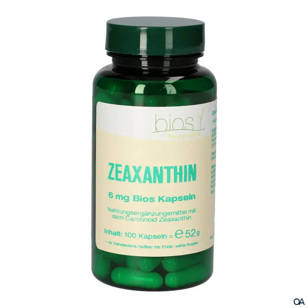 Bios Zeaxanthin 6 mg Kapseln