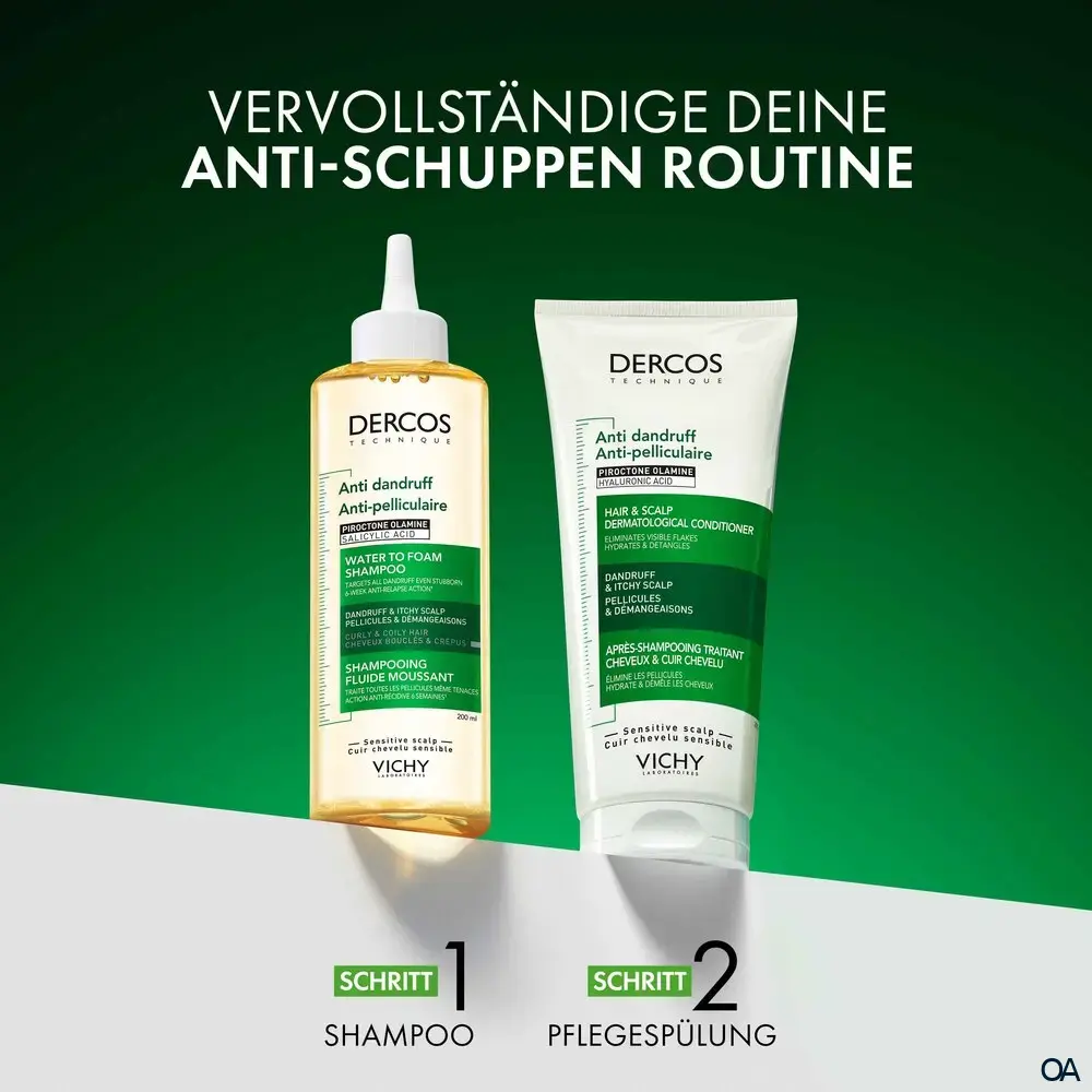 Vichy DERCOS Anti-Schuppen Water to Foam Shampoo