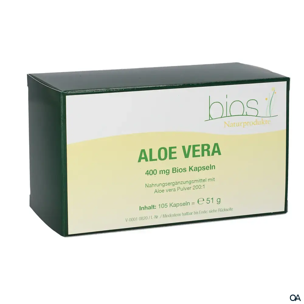 Bios Aloe Vera 400 mg Kapseln