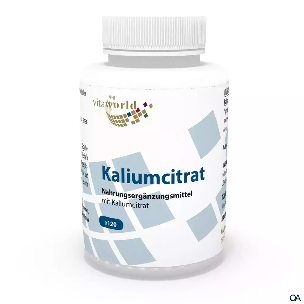 Vitalworld Kaliumcitrat Kapseln Vitalworld Kaliumcitrat Kapseln