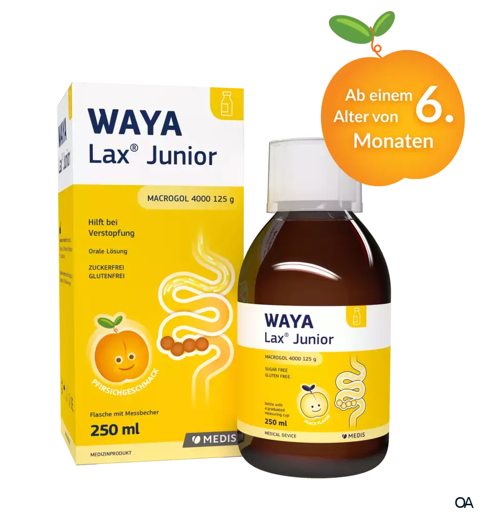 WAYA® Lax Junior - Orale Lösung WAYA® Lax Junior - Orale Lösung