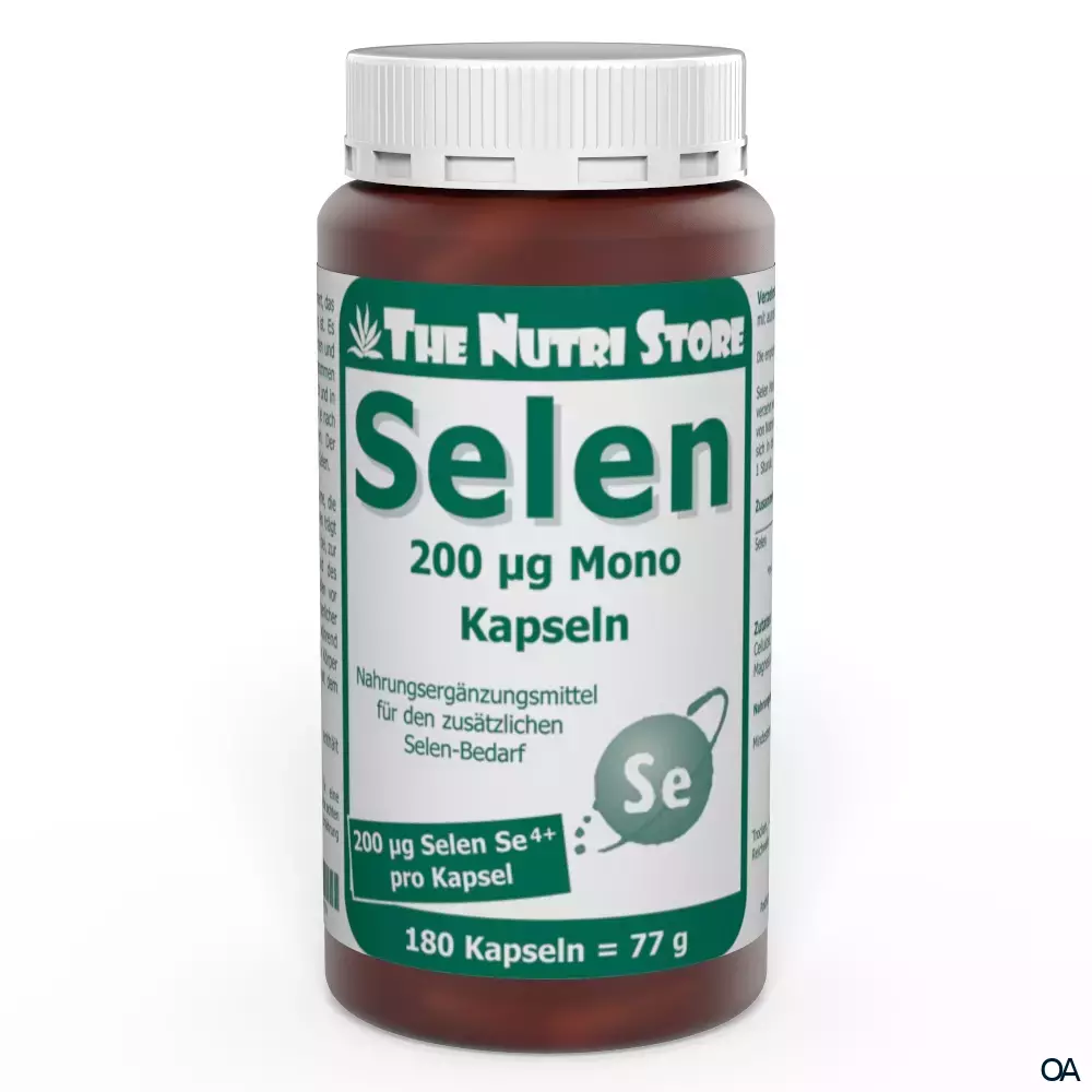 The Nutri Store Selen 200 µg Mono Kapseln
