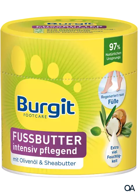 Burgit Fussbutter - intensiv pflegend Burgit Fussbutter - intensiv pflegend
