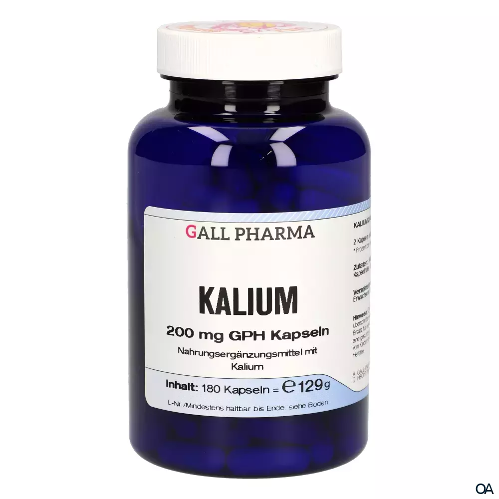 Gall Pharma Kalium 200 mg Kapseln Gall Pharma Kalium 200 mg Kapseln
