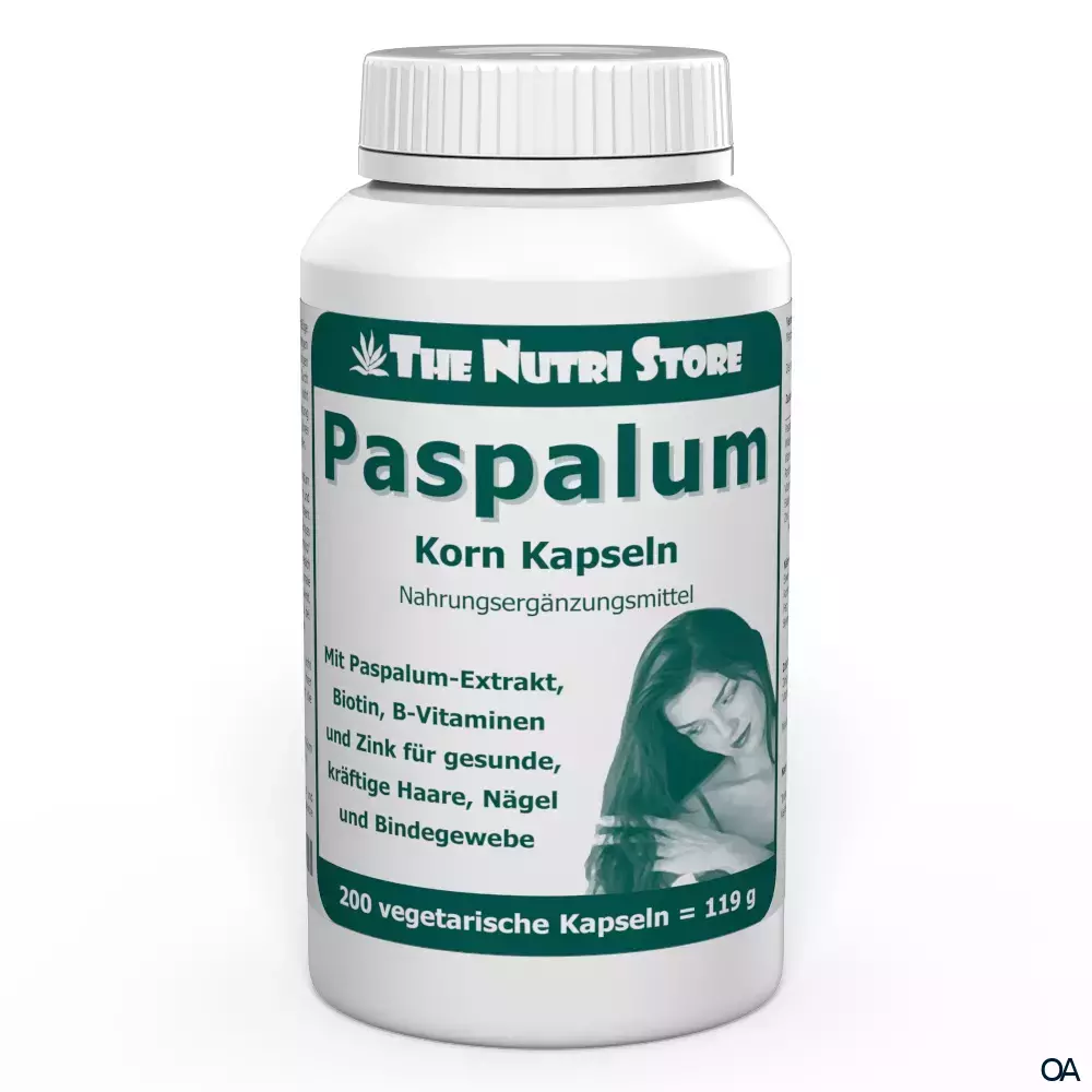 The Nutri Store Paspalum Korn Kapseln