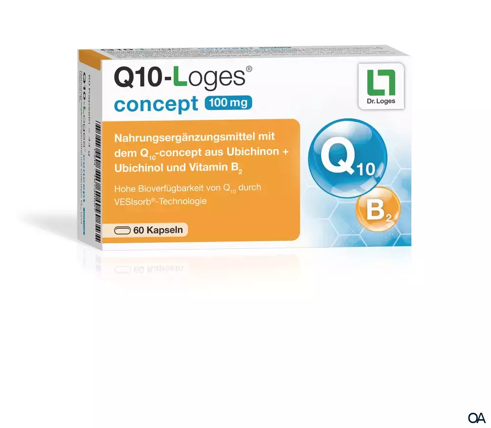 Q10-Loges® concept 100 mg Kapseln Q10-Loges® concept 100 mg Kapseln