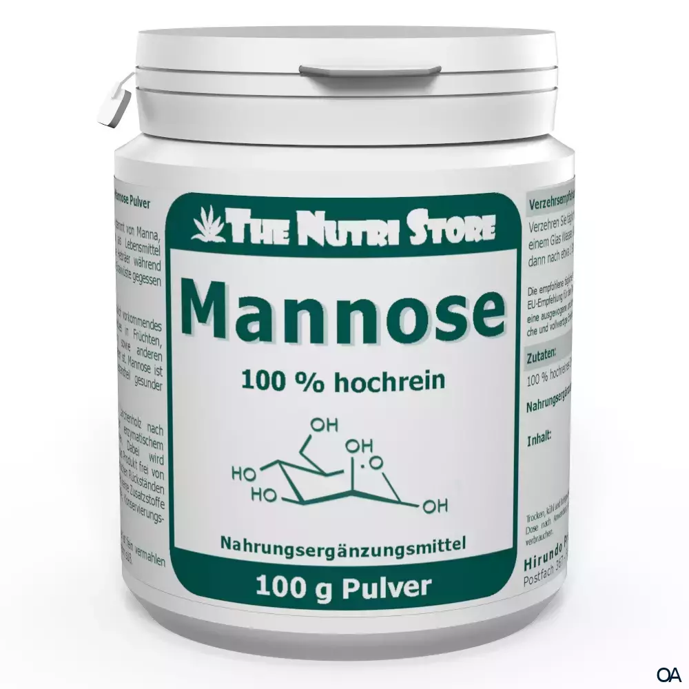 The Nutri Store Mannose 100 % rein Pulver The Nutri Store Mannose 100 % rein Pulver