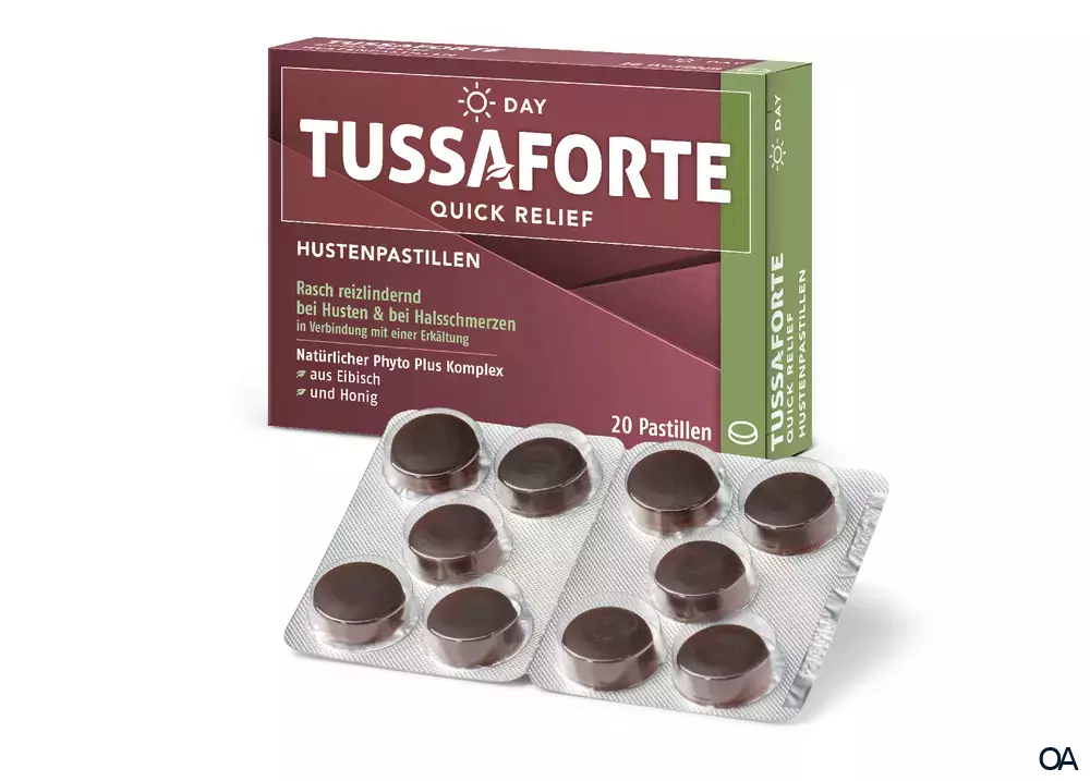 Tussaforte Quick Relief DAY Hustenpastillen Tussaforte Quick Relief DAY Hustenpastillen