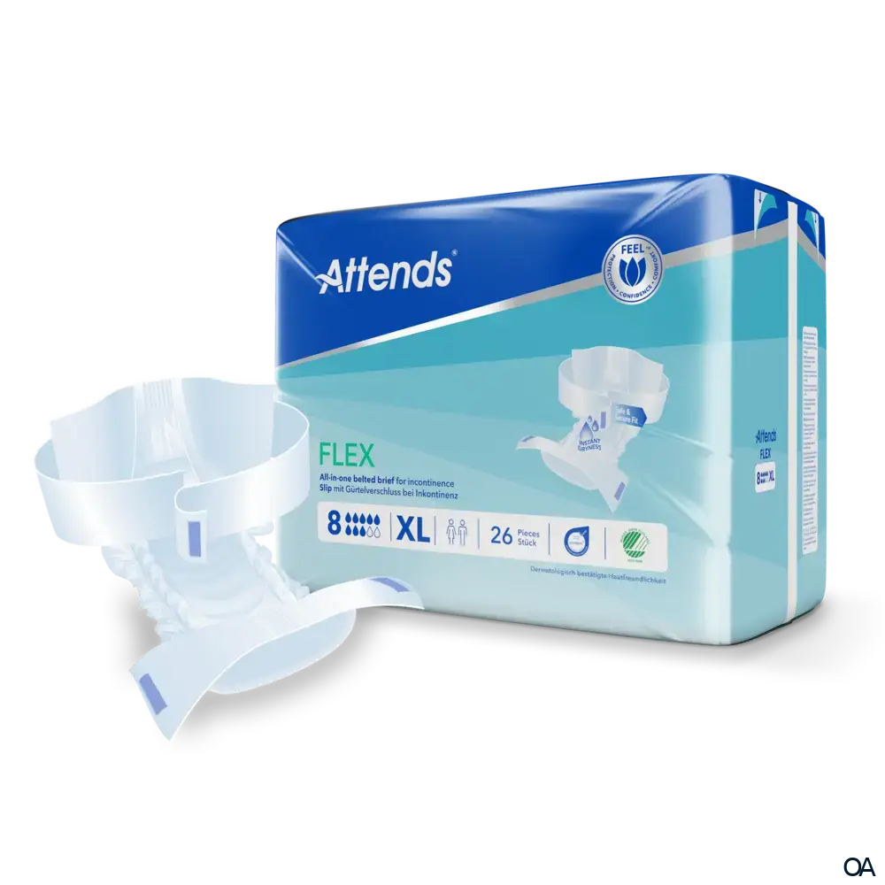 Attends Flex 8 XL - Slip mit Gürtelverschluss bei Inkontinenz