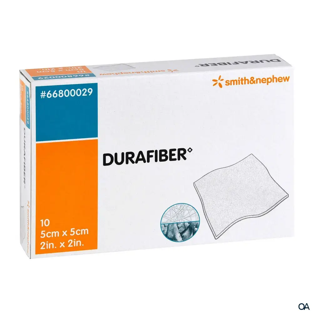 DURAFIBER Gelbildende Wundauflage steril 5 x 5 cm DURAFIBER Gelbildende Wundauflage steril 5 x 5 cm