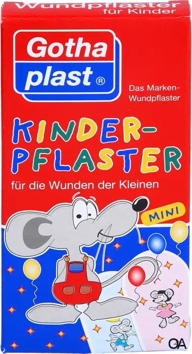 Gothaplast® Kinderpflaster-Maus 4 x 2 cm