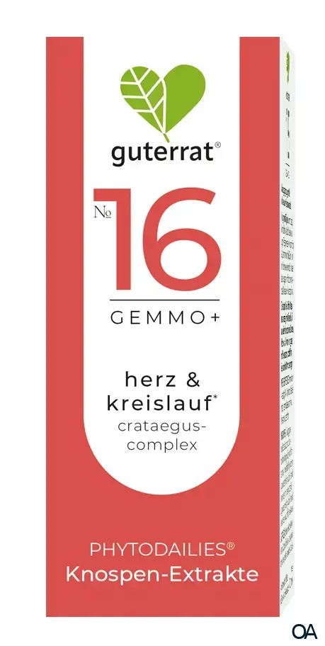 guterrat® Nr. 16 Gemmo-Complex Herz-Kreislauf Tropfen