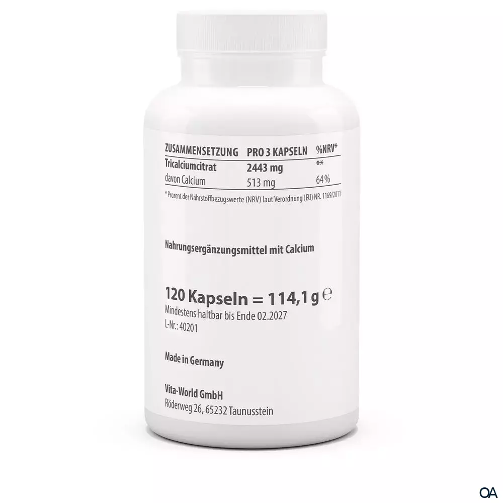 Vitalworld Kaliumcitrat Kapseln Vitalworld Kaliumcitrat Kapseln
