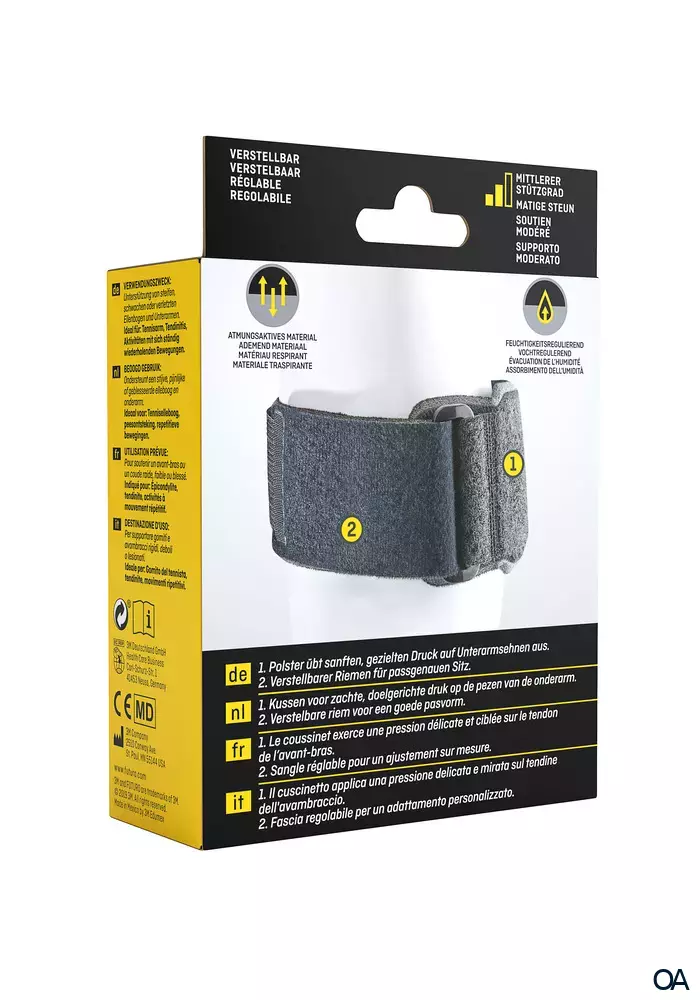 Futuro Sport Tennis-Ellenbogen-Bandage anpassbar Futuro Sport Tennis-Ellenbogen-Bandage anpassbar