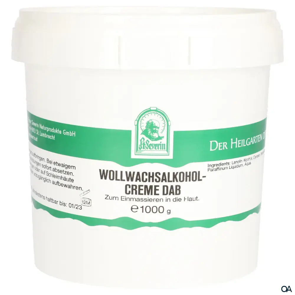 Pater Severin Wollwachsalkoholcreme Dab