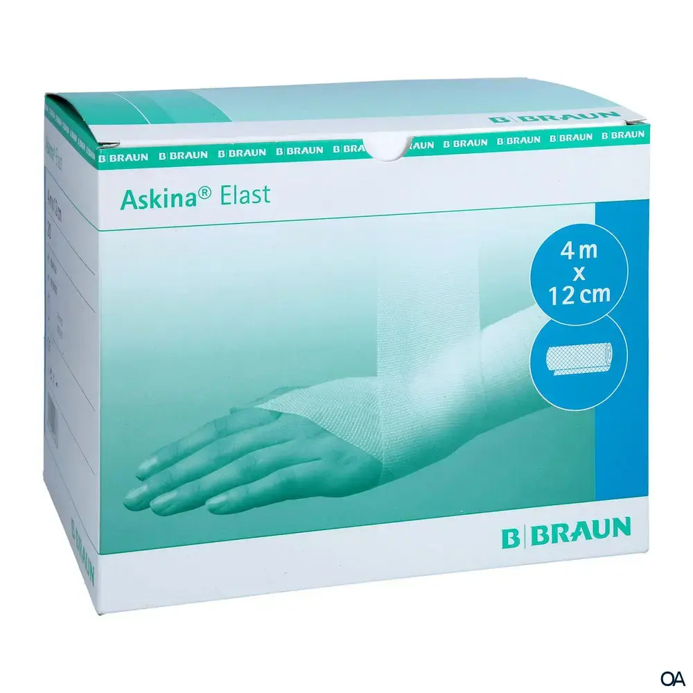Askina® Elast Elastische Fixierbinde, 12 cm x 4 m