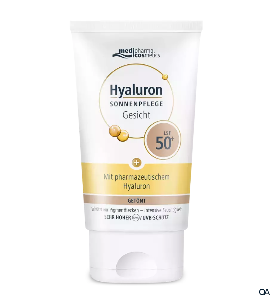 medipharma cosmetics Hyaluron Sonnenpflege Gesicht Getönt LSF 50+ medipharma cosmetics Hyaluron Sonnenpflege Gesicht Getönt LSF 50+