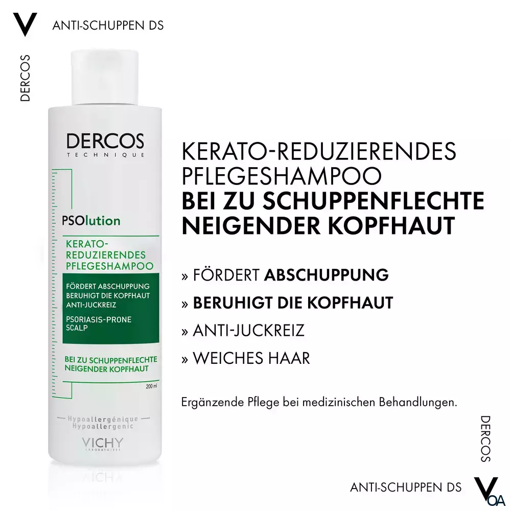 VICHY DERCOS PSOlution Shampoo VICHY DERCOS PSOlution Shampoo