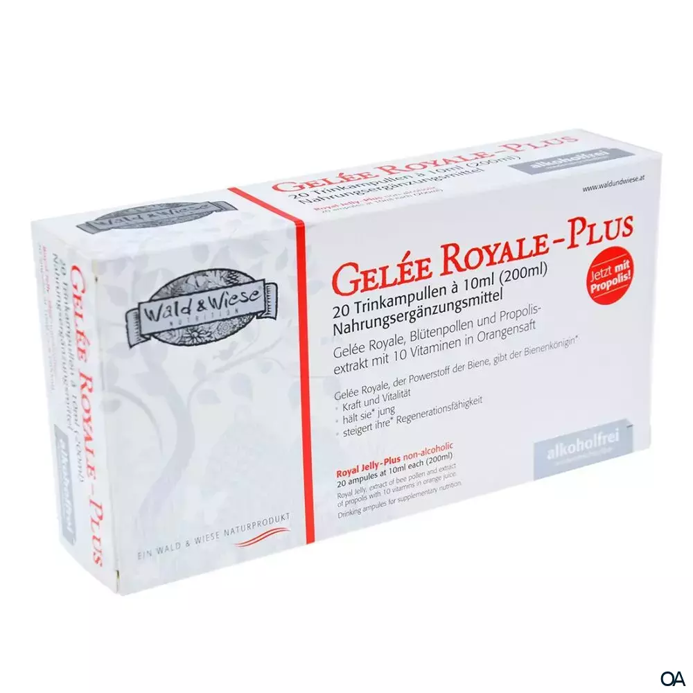 Wald & Wiese Nutrition Gelee Royale Plus Trinkampullen 10 ml