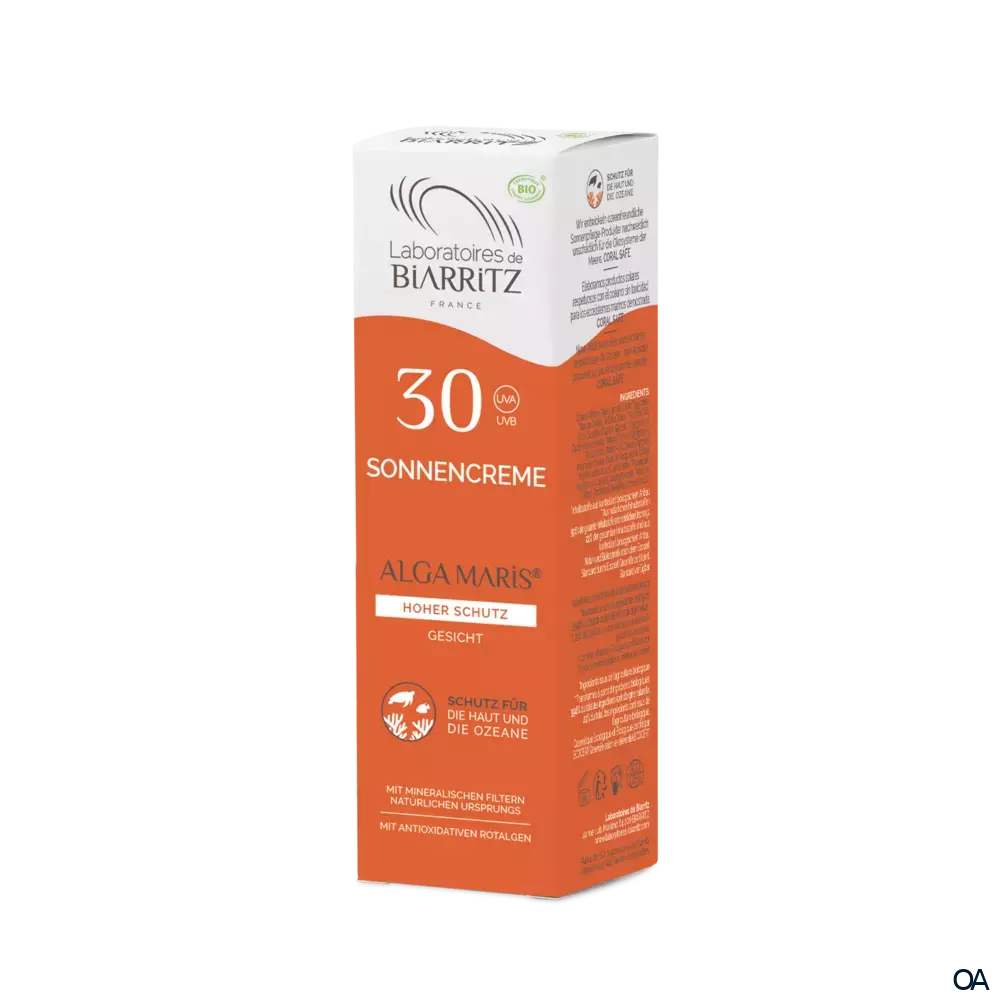 Alga Maris Sonnencreme Gesicht LSF30 Bio LDB Alga Maris Sonnencreme Gesicht LSF30 Bio LDB