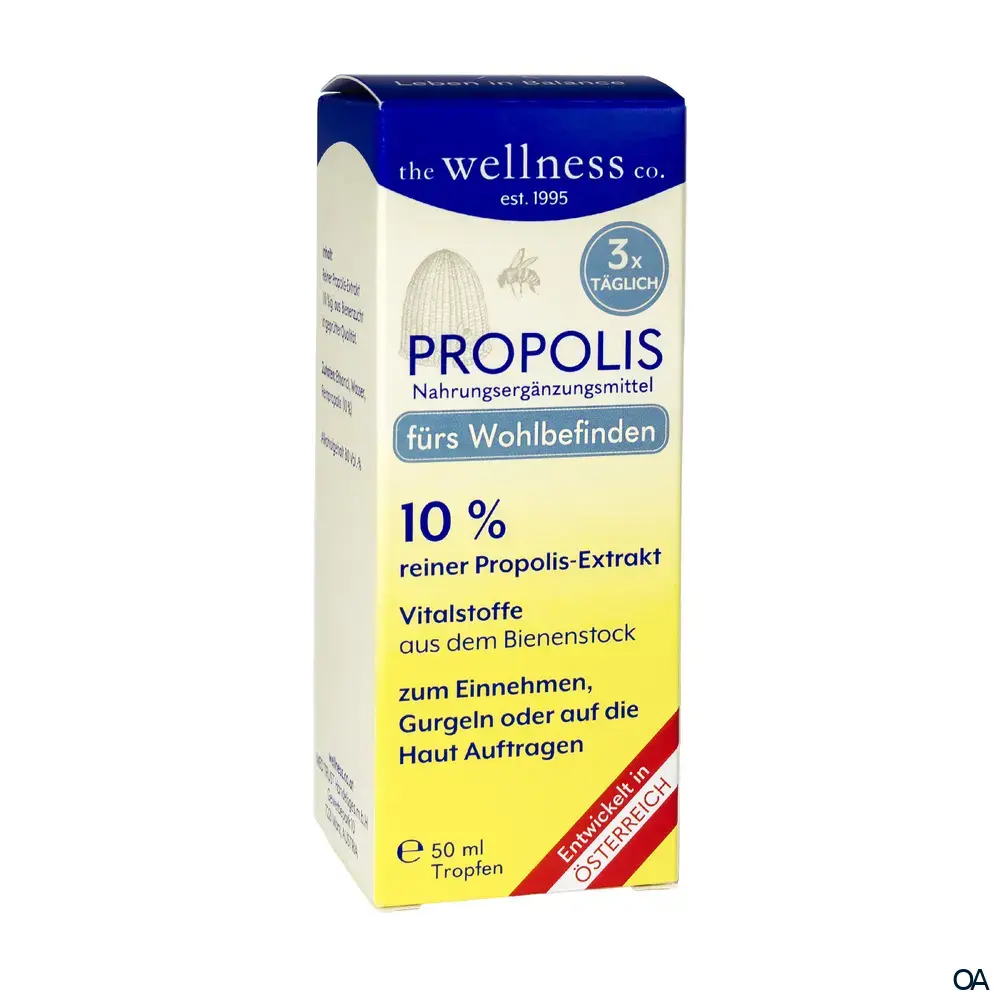 Wellness PROPOLIS mit BIOAKTIVEN BIENENSTOFFEN Tropfen