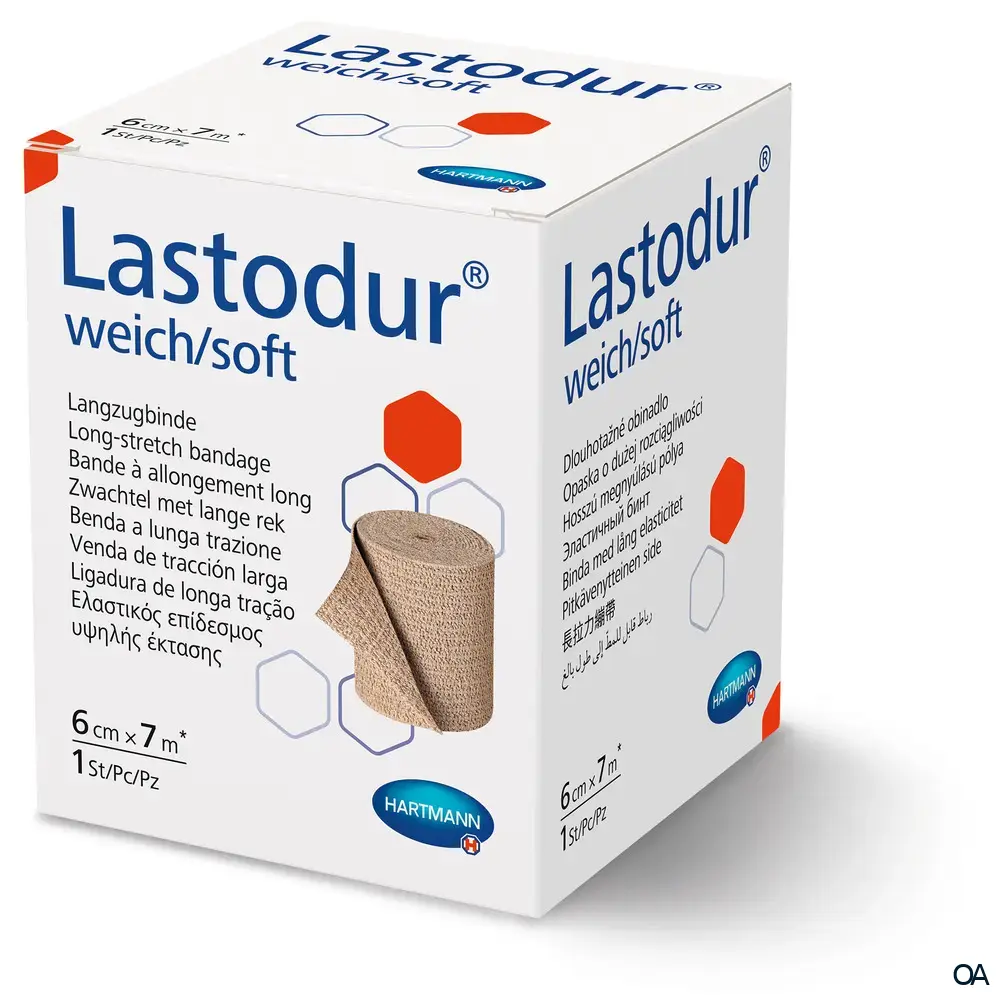 Lastodur® soft Langzugbinde 6 cm x 7 m