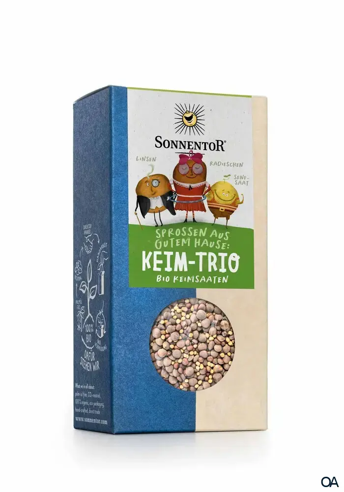 Sonnentor Keim-Trio Bio-Keimsaatenmischung