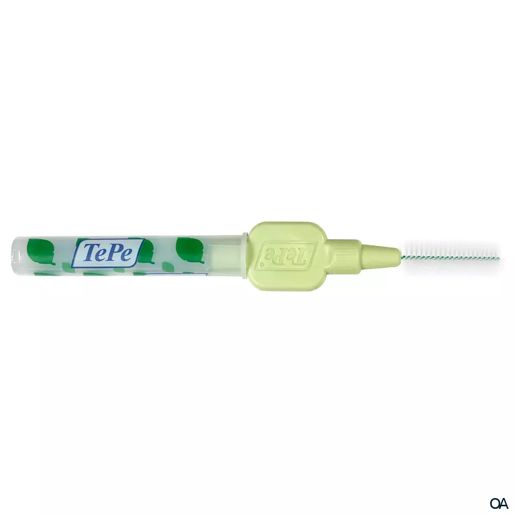 TePe® Interdentalbürste Extra Soft Hellgrün 0,8 mm TePe® Interdentalbürste Extra Soft Hellgrün 0,8 mm