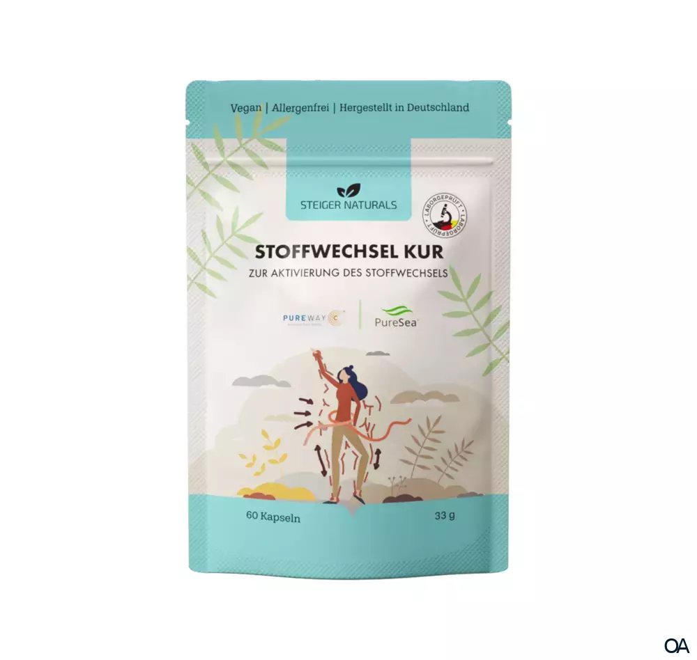 Steiger Naturals Stoffwechsel Kur Kapseln