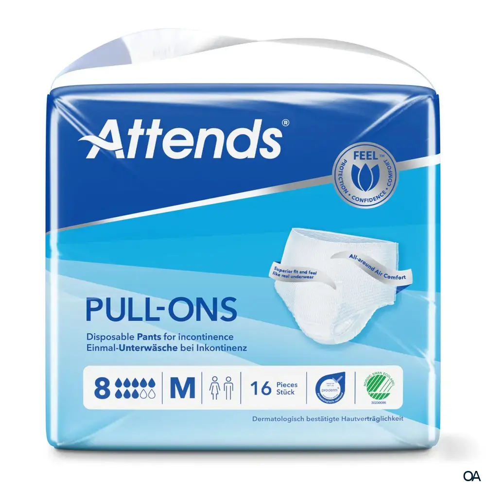 Attends Pull-Ons 8 Medium - Einmal-Unterwäsche bei Inkontinenz