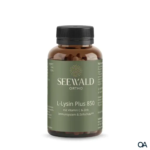 Seewald Ortho L-Lysin Plus 850 Kapseln Seewald Ortho L-Lysin Plus 850 Kapseln