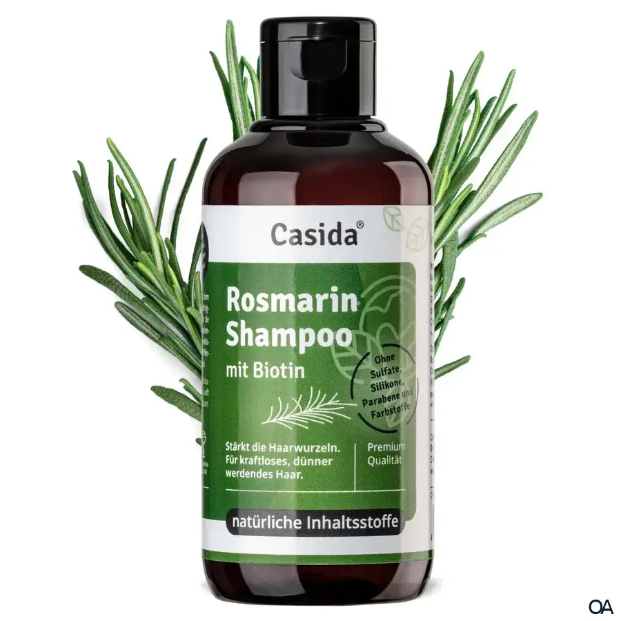Casida® Rosmarin & Biotin Intensiv-Shampoo Casida® Rosmarin & Biotin Intensiv-Shampoo