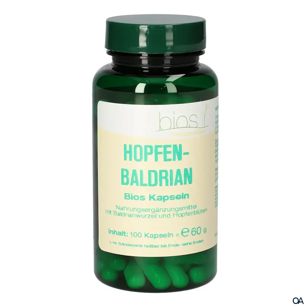 Bios Hopfen-Baldrian Kapseln