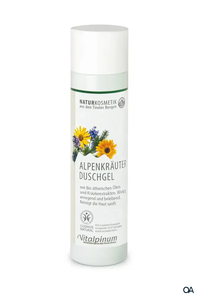Unterweger Vitalpinum Alpenkräuter Duschgel
